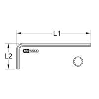 KS Tools 151.26035 Haakse schroevendraaier 3.5 mm - thumbnail