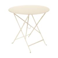 Fermob Bistro tuintafel Ø 77 cm Beige Latte - thumbnail