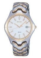 Horlogeband Seiko SKK002F1 / 7N32-F010 / 43K7LB Staal Bi-Color 8mm - thumbnail