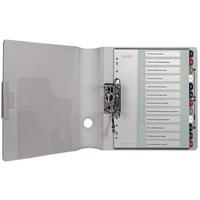 Leitz 1238 Style Register DIN A4 1-12 Polypropyleen Meerdere kleuren 12 tabbladen Extra breed, PC-beschrijfbaar 1238-00-00 - thumbnail