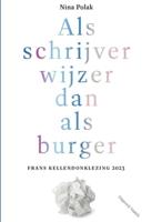 Als schrijver wijzer dan als burger (Paperback) - thumbnail