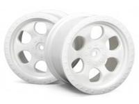 6 spoke wheel white (83x56mm/2pcs) - thumbnail