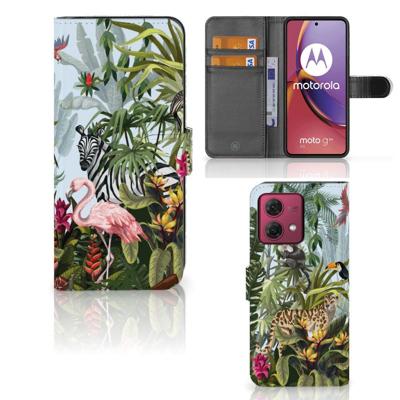 Telefoonhoesje | Met pasjeshouder | voor Motorola Moto G84 Jungle