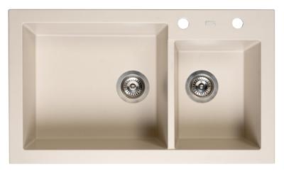 Reginox Amsterdam 25 caffe silvery spoelbak