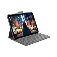 Geïntegreerde toetsenbordbehuizing - LOGITECH - Slim Folio voor iPad 10e generatie - Oxford Grijs - thumbnail