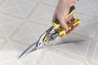 Metaalschaar Stanley Geel Zero-turn grasmaaier Legering - thumbnail