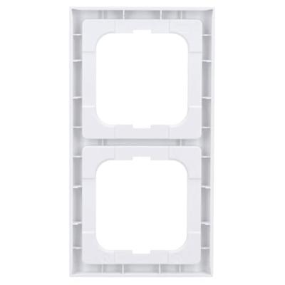 Busch-Jaeger 2-voudig afdekraam 1722-884K studiowit mat