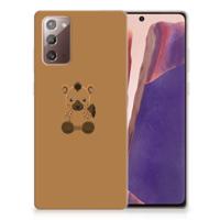 Samsung Note 20 Telefoonhoesje met Naam Baby Hyena - thumbnail