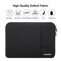 HAWEEL 11 inch Laptoptas Sleeve voor MacBook Samsung Lenovo Sony Dell Chuwi Asus HP (zwart) - thumbnail