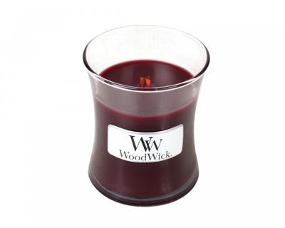 WoodWick mini candle black cherry