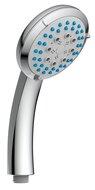 FABIA II handdouche, 5 functies, chroom antikalk nozzles 5 selecteerbare jets douchekop: Ø ca. 10,5 cm inclusief waterbesparende pakking - tot wel 50% minder water verbruik ½" (Ø ca. 1,9 cm FABIA II handdouche, 5 functies, chroom antikalk nozzles 5 selecteerbare jets douchekop: Ø ca. 10,5 cm inclusief waterbesparende pakking - tot wel 50% minder water verbruik ½" (Ø ca. 1,9 cm