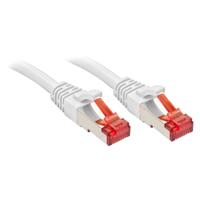 LINDY 47792 RJ45 Netwerkkabel, patchkabel CAT 6 S/FTP 1.00 m Wit 1 stuk(s) - thumbnail