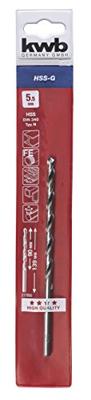 kwb 217055 HSS Spiraalboor 5.5 mm Gezamenlijke lengte 139 mm DIN 340 Cilinderschacht 1 stuk(s) kwb 217055 HSS Spiraalboor 5.5 mm Gezamenlijke lengte 139 mm DIN 340 Cilinderschacht 1 stuk(s)