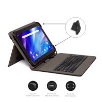 Tablet en toetsenbord Case Nilox Zwart Multicolour - thumbnail