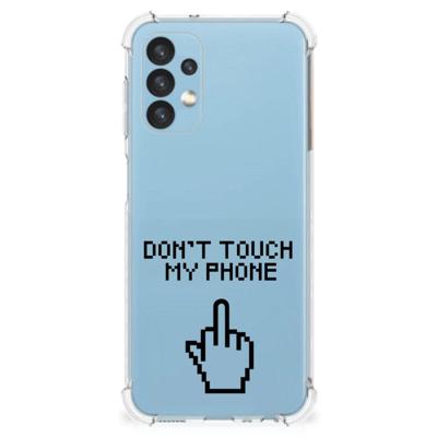 Samsung Galaxy A13 (4G) Anti Shock Case Finger Don't Touch My Phone Samsung Galaxy A13 (4G) Anti Shock Case Finger Don't Touch My Phone