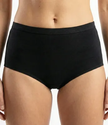 Beeren dames 2 pack slip maxi comfort feeling - XXL - Zwart - Onderbroek - Ondergoed - XXL - Onderbroek - Ondergoed - XXL - Onderbroek - Ondergoed