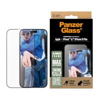 PanzerGlass Aluminium Frame 2851 Screenprotector (glas) Apple iPhone 15 Plus, iPhone 16 Plus 1 stuk(s) Anti-vingerafdruk, Krasvast - thumbnail