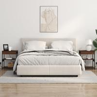 Nachtkastje bruin eikenkleur Bewerkt hout - thumbnail