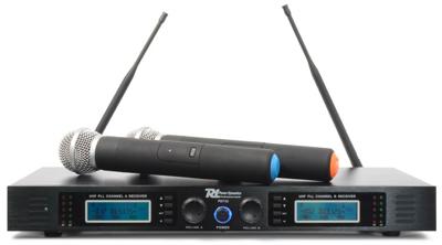 Power Dynamics PD732H 2x 16-Kanaals UHF Draadloos Microfoonsysteem