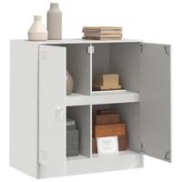 Dressoir 67x39x73 cm staal wit - thumbnail