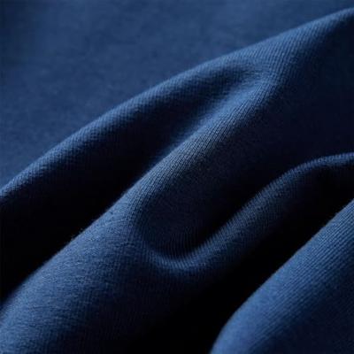 Kindertrui regenboogprint 128 marineblauw