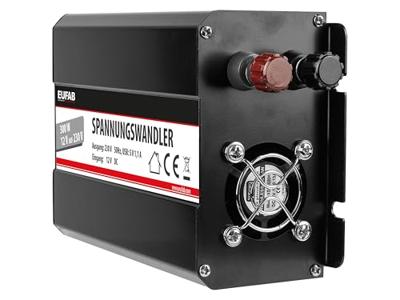 Eufab 300W 12 230V Omvormer 12 V/DC - 230 V/AC
