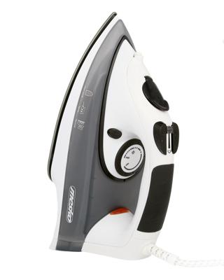 Adler MS 5016 Stoomstrijkijzer Antikleefstrijkzool 2000 W Grijs, Wit