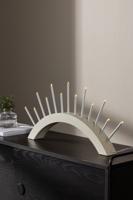 Nohr Kaarshouder/Tafellamp 'Labrandon' kleur Beige - thumbnail