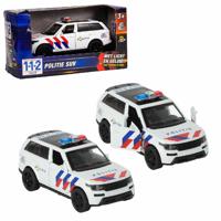 112 Pull-Back Politie SUV 1:36 + Licht en Geluid - thumbnail