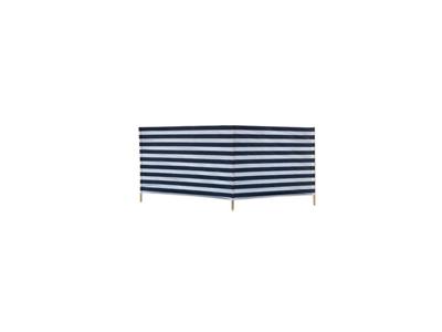 Gerkimex Windscherm katoen 240cmx90cm blauw/wit Gerkimex Windscherm katoen 240cmx90cm blauw/wit