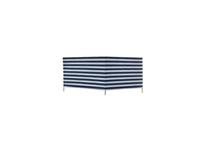 Gerkimex Windscherm katoen 240cmx90cm blauw/wit - thumbnail