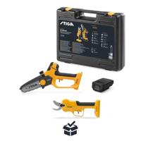 Stiga SP 100e Kit Combo set | incl PR 100e + SC 100e + 20V 2Ah accu + standaardlader - 257122001/ST1 - thumbnail