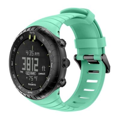 Slimme horloge siliconen polsband horlogeband voor Suunto Core (mintgroen)