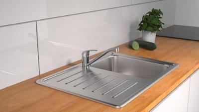 SCHÜTTE eenknopsmengkraan athos plus chroomkleurig