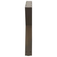 Salontafelpoten 2 st 50x(42-43,3) cm staal naturel - thumbnail