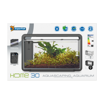 Superfish Home 30 aquarium zwart