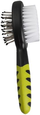 Dubbele Knaagdierborstel met Handvat 14.5 x 4.5 x 4.5 cm Flamingo Geel