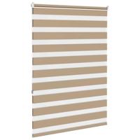 Zebra Blind 115x150 cm stofbreedte 110,9 cm polyester zandbruin - thumbnail
