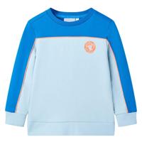 VidaXL Kindertrui 104 felblauw en lichtblauw - thumbnail