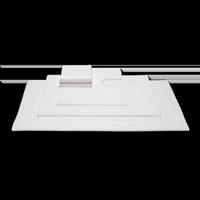 Vandyck Vandyck Badmat Houston 60x60 white - thumbnail