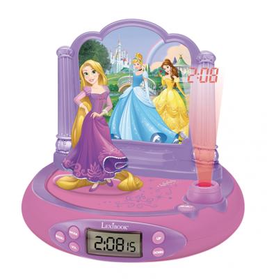 LEXIBOOK - DISNEY PRINSES - Kinderwekkerradio met projectiebeelden
