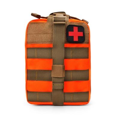 Outdoor reizen draagbare EHBO kit (oranje)