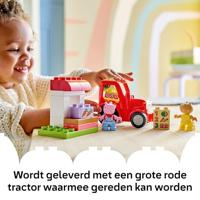 LEGO DUPLO 10468 Peppa Pig - Tractor en markt - thumbnail