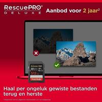 SanDisk Extreme Pro 512GB SDXC UHS-II V60 280MB/s - thumbnail