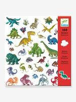160 stickers Dinosaurussen DJECO groen - thumbnail