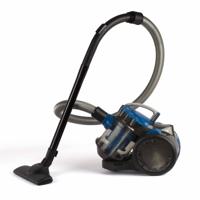 Zakloze multi-cycloon stofzuiger - LIVOO DOH105B - 700 W - 2 L - 78 dB - Wasbaar filter - 2-in-1 mondstuk - Blauw / Grijs - thumbnail