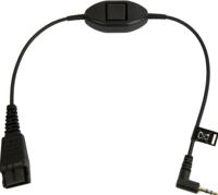 Jabra QD Cord w. PTT - thumbnail