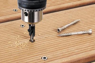 Wolfcraft Voorboor | Met verzinkboor | 6-kant | Ø4,5-12mm | 1 stuk - 2545000 - thumbnail