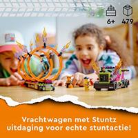 Lego City Stuntz 60357 Stunttruck en Ring of Fire Uitdaging - thumbnail