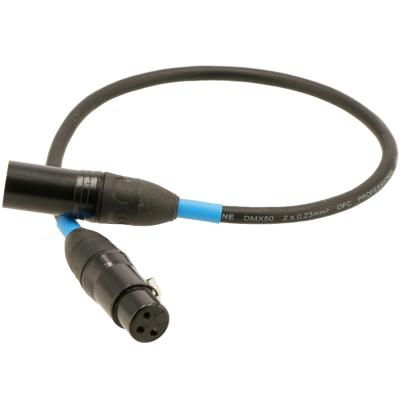 Devine DMX50/0.5 DMX-kabel 3-pins XLR 0.5 meter Devine DMX50/0.5 DMX-kabel 3-pins XLR 0.5 meter